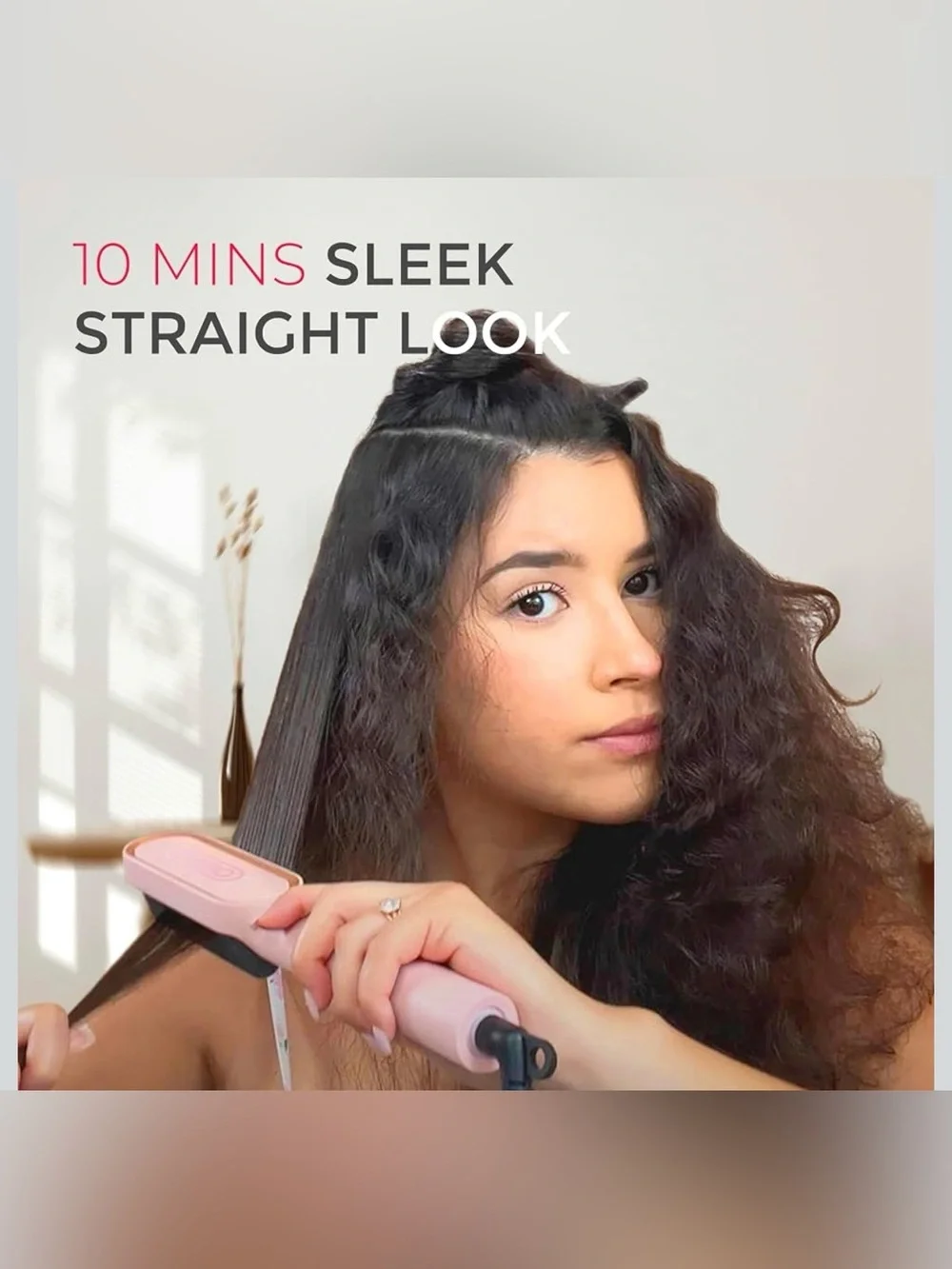 TYMO Hair Straightener Brush with accessories